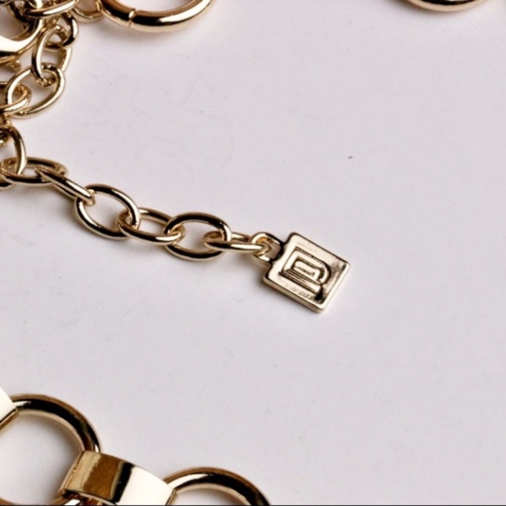 Dannijo Gold Signature Elisa Necklace - Picture 6 of 9